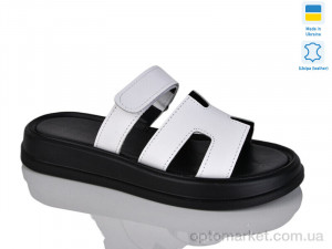 Купить Шльопанці жіночі 1501-25 білий к. ч.п. Sali білий