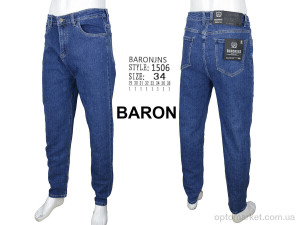 Джинси чоловічі 1506 Baron синій оптом от Optomarket