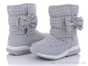 Купить Дутики дитячі 150841-2 Совенок сірий