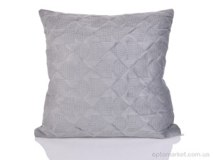 Купить Подушка унісекс 1513 (11119) grey 45x45см Malloory Home сірий