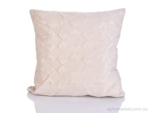 Купить Подушка унісекс 1513 (11120) beige 45x45см Malloory Home бежевий