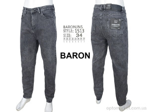 Джинси чоловічі 1513 Baron сірий  оптом от Optomarket