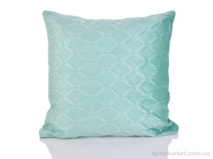 Купить Подушка унісекс 1514 (11122) green 45x45см Malloory Home зелений