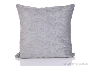 Купить Подушка унісекс 1514 (11124) grey 45x45см Malloory Home сірий