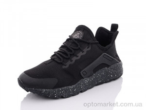 Кросівки жіночі 1521-4 black N.ke чорний  оптом от Optomarket