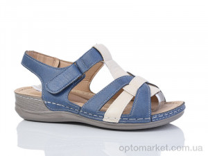 Купить Босоніжки жіночі 1530-8 Baodaogongzhu синій