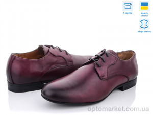 Купить Туфлі чоловічі 15353-M05 Gartiero бордовий