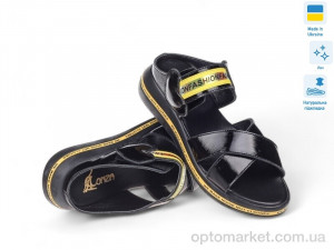 Купить Босоніжки жіночі 154290 Lonza чорний