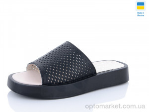 Купить Шльопанці жіночі 1551-1 Purlina чорний