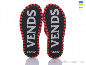 Капці жіночі 155W бордо Vends бордовий  оптом от Optomarket