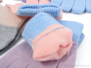 Рукавички дитячі 1565 (S) mix Атюша мікс  оптом от Optomarket