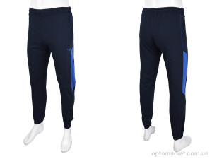 Спортивні штаны чоловічі 1569 navy Cita синій  оптом от Optomarket