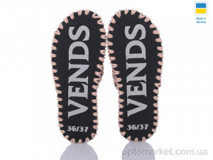 Капці жіночі 157W коричневий Vends коричневий  оптом от Optomarket