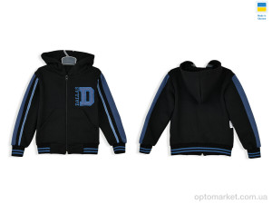 Батник дитячі 15832 black Kir15 чорний  оптом от Optomarket