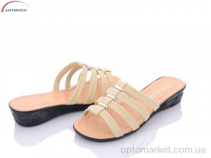 Купить Шльопанці жіночі 16-7 BEIGE уценка Chengfa бежевий