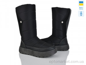 Купить Чоботи жіночі 1601 чорний Dago чорний