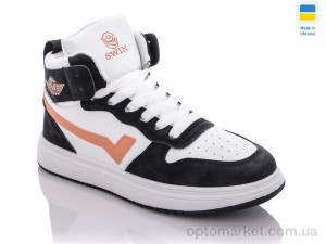 Купить Кросівки жіночі 1604-3 Swin білий