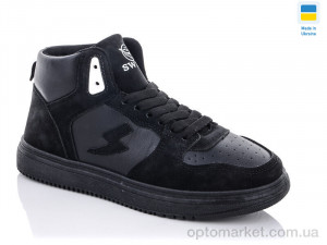 Купить Кросівки жіночі 1610-1 Swin чорний