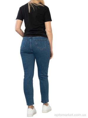 Джинси жіночі 163-449 dark-blue Real London синій  оптом от Optomarket