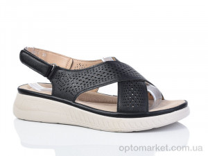 Купить Босоніжки жіночі 166-1 Baodaogongzhu чорний