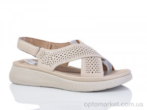 Купить Босоніжки жіночі 166-2 Baodaogongzhu бежевий