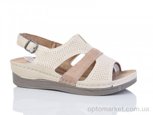 Купить Босоніжки жіночі 168-7 Baodaogongzhu бежевий