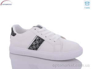 Купить Кросівки жіночі 17-03-2 чорний Victoria білий