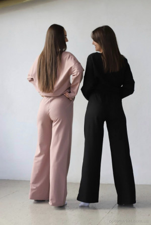 Спортивний костюм жіночі 17-07 моко Di.Va коричневий  оптом от Optomarket