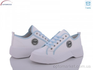 Купить Кеди жіночі 17-2 білий-блакитний Victoria білий