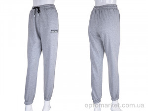 Спортивні штани жіночі 17-8000-2 grey Tengo Mod сірий  оптом от Optomarket
