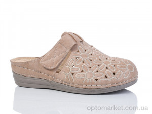 Купить Шльопанці жіночі 170-3 Baodaogongzhu бежевий