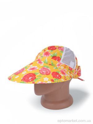 Купить Кепка жіночі 1703 yellow Королева жовтий