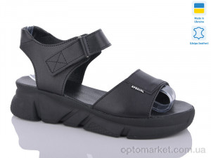 Купить Босоніжки жіночі 1704-1 чорний Sali чорний