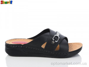 Купить Шльопанці жіночі 1704-3 Serra чорний