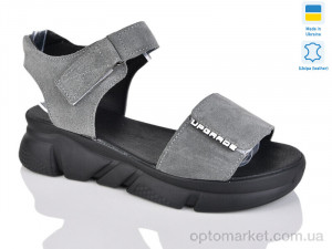Купить Босоніжки жіночі 1706-1 сір.з. Sali сірий