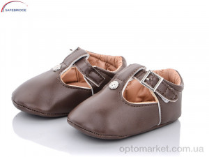 Купить Пинетки детские 1707-24 Baby коричневый