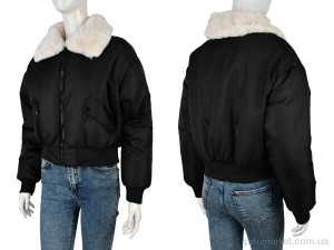 Куртка жіночі 17115 (12047) black Лили чорний  оптом от Optomarket