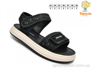 Босоніжки дитячі 1713A TOM.M чорний оптом от Optomarket