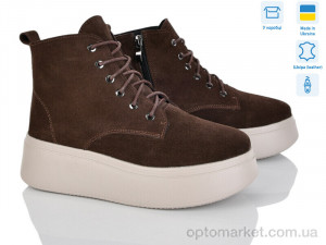 Купить Черевики жіночі 1714K-55M Ailinda коричневий