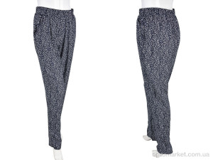 Брюки жіночі 1716-9 (10884) navy Sona синій  оптом от Optomarket