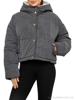 Купить Куртка жіночі 17189 (12049) grey Tumassi графіт