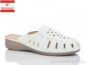 Купить Шльопанці жіночі 172-2 Saimaoji білий
