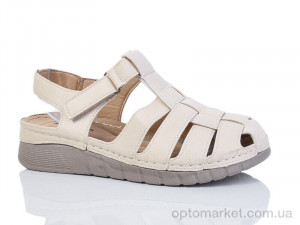 Купить Босоніжки жіночі 172-2 Baodaogongzhu бежевий