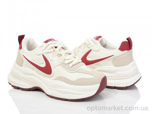 Купить Кросівки жіночі 172-41 beige-red Violeta бежевий