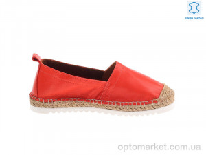Балетки жіночі 172015 Anna Lucci червоний  оптом от Optomarket