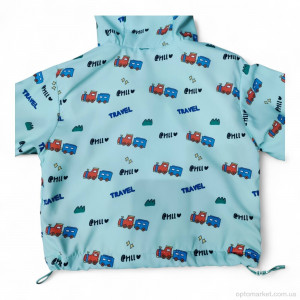 Вітровка дитячі 17216 м'ятний MumuBao зелений  оптом от Optomarket