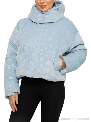 Купить Куртка жіночі 17255 (12061) l.blue Tumassi блакитний