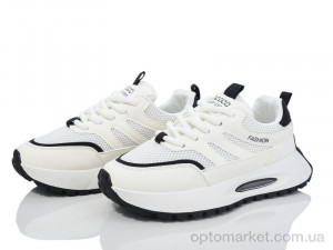 Купить Кросівки жіночі 176-43-4 white-black Violeta білий