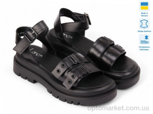 Купить Босоніжки жіночі 177681 Lonza чорний