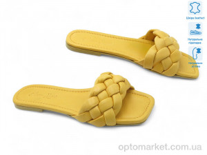Купить Шльопанці жіночі 177827 Anna Lucci жовтий